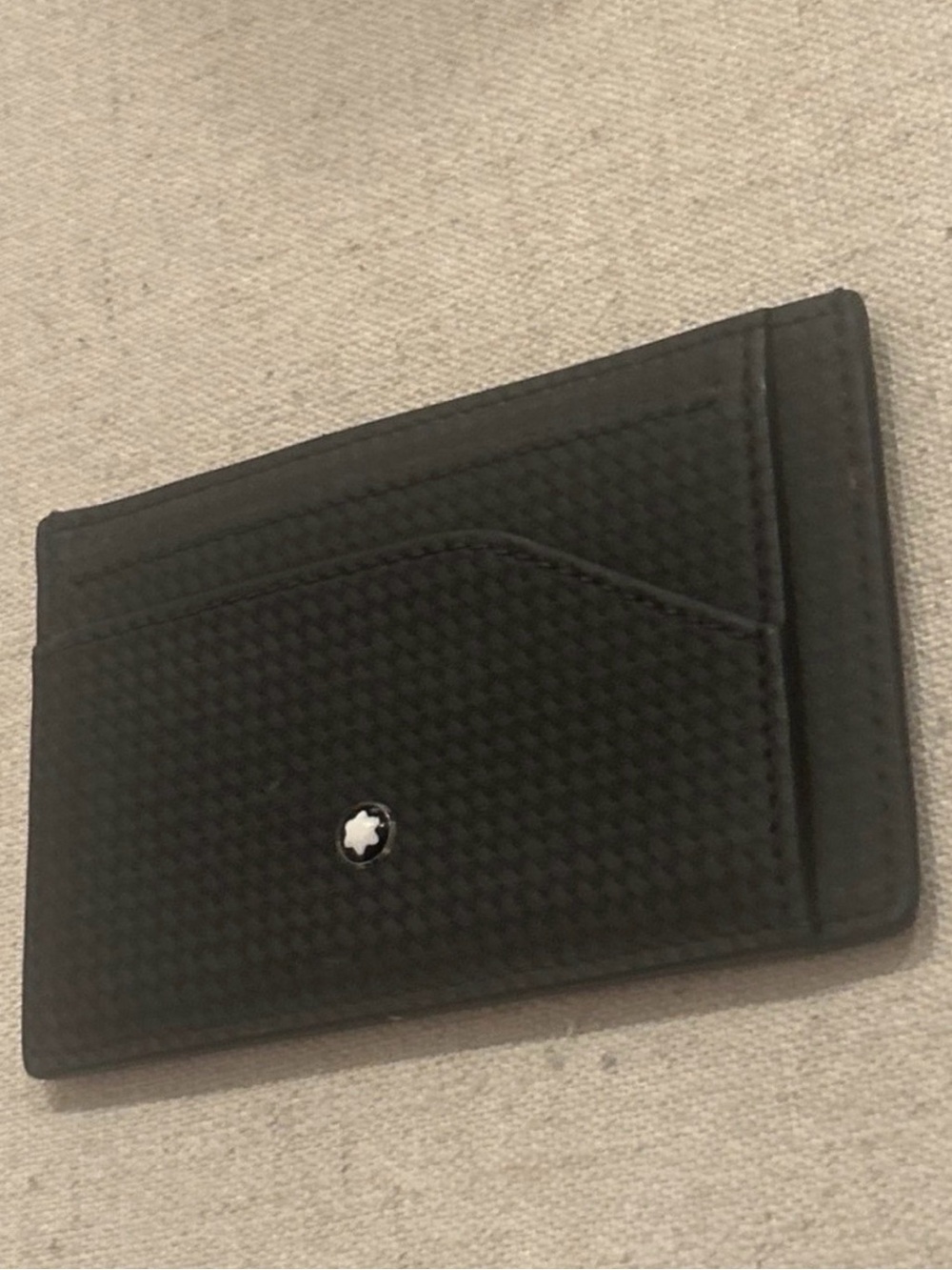 Montblanc Extreme 2.0 Black Leather Card Holder Wallet